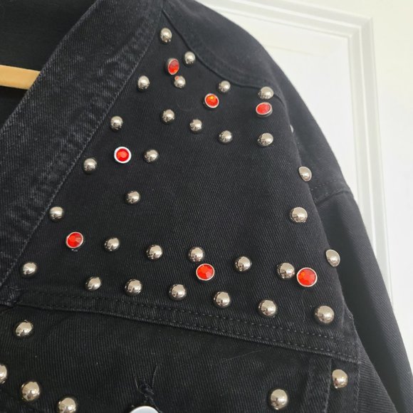 Studded Denim Jacket! - Picture 9 of 11